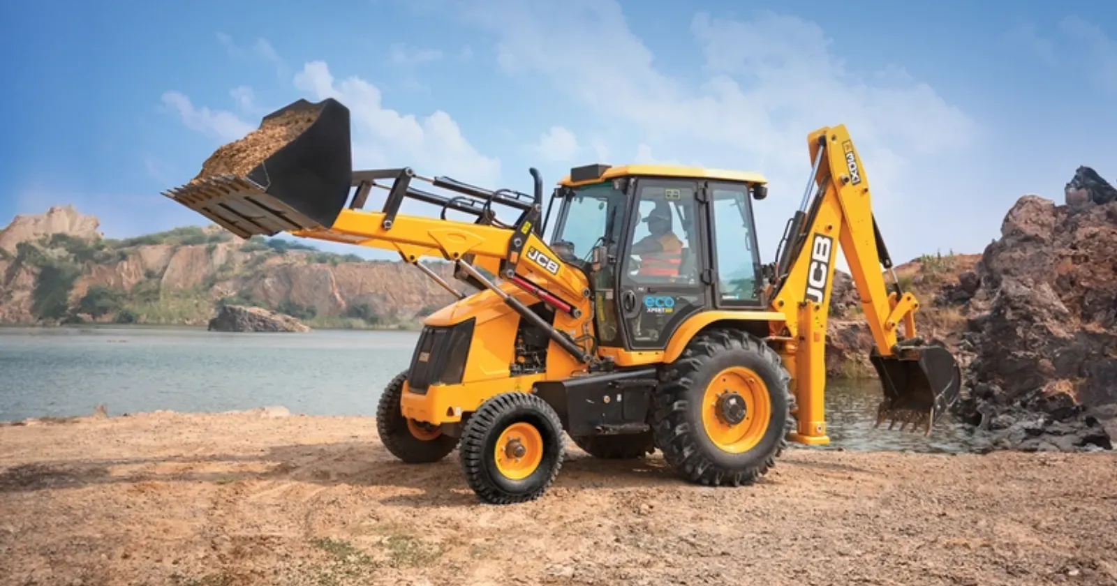 JCB construction equipment